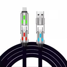 4 in 1 超高速ターボ急速充電ケーブル ⚡